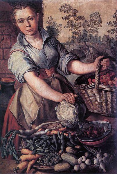 Vegetable Seller, Joachim Beuckelaer